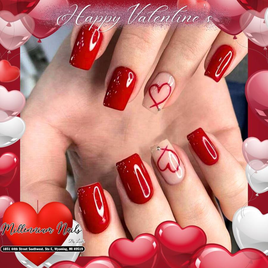 Valentine nail collection